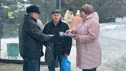 Сотрудники ЦКР «Строитель» провели акцию памяти «Блокадный хлеб»