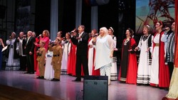 Праздничный концерт «Мужество, достоинство и честь!» прошёл в Губкине