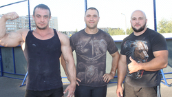 Силач из Губкина взял вес 180 кг на соревнованиях богатырей