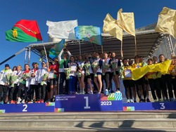 Губкинцы заняли первое место в легкоатлетическом забеге «Губернаторская эстафета»