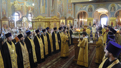 Губкинцы встретили престольный праздник Спасо-Преображенского собора