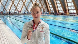 Губкинская спортсменка Дарья Сурушкина завоевала серебряную медаль финала Кубка России по плаванию  