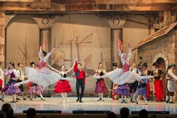 Губкинцы смогли посмотреть постановку «Дон Кихот» в исполнении Театра классического балета
