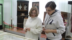 Сотрудники Губкинского краеведческого музея подготовили выставку «День воинской славы» к 23 февраля