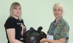 Жителям приграничья оказали гуманитарную помощь в Губкинском городском округе