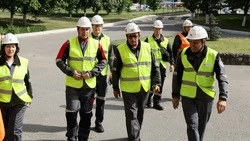 Александр Шуваев посетил Лебединский горно-обогатительный комбинат