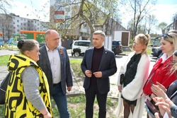 Заместитель губернатора Сергей Довгалюк посетил Губкинский городской округ с рабочей поездкой