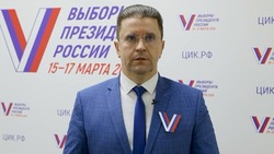 Председатель избирательной комиссии Белгородской области проголосовал на выборах президента