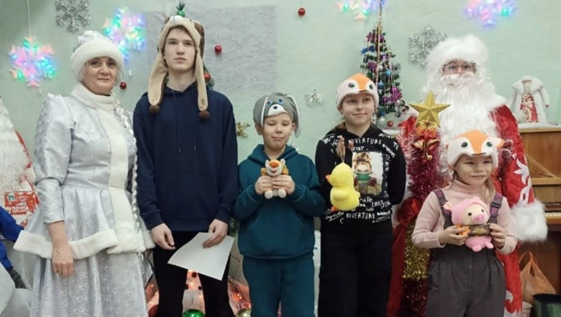 Юные губкинцы окунулись в волшебство Нового года