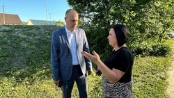 Жительница Губкина обратилась к врио губернатора Александру Шуваеву с вопросом, касающимся её дома