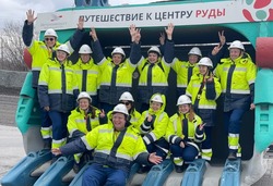 Студенты приняли участие в замечательной экскурсии на Лебединский ГОК