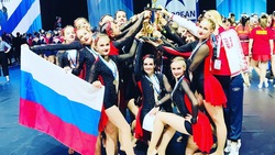 Белгородки привезли бронзу Чемпионата Европы по чир спорту