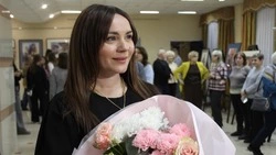 Торжественное открытие выставки губкинской художницы Натальи Кувалдиной состоялось в ЦКР «Форум»