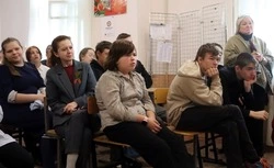 Губкинские учащиеся встретились с ветеранами и бойцами СВО