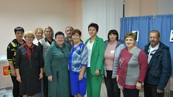 Члены УИК села Ивановка Губкинского горокруга отметили высокий процент проголосовавших