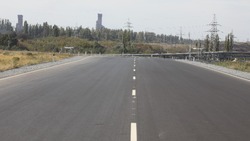 На Лебединском ГОКе построили новую дорогу