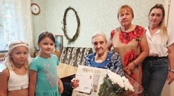 Жительница Губкина отметила знаменательный юбилей
