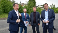 Вячеслав Гладков посетил с рабочим визитом Губкин