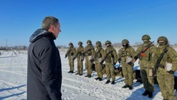 Вячеслав Гладков навестил военнослужащих ПВО 