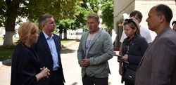 Министр строительства Оксана Козлитина посетила Губкинский городской округ с рабочим визитом
