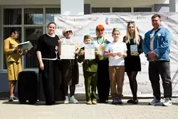  Патриотический фестиваль «Прошлое в настоящем» прошёл в селе Коньшино губкинской территории