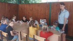 Юные губкинцы приняли участие в беседе о правилах дорожной безопасности