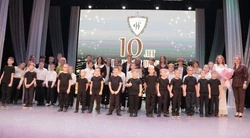 Юбилейный концерт «10 лет по дорогам побед» прошёл в Губкине