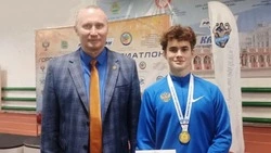 Губкинский спортсмен завоевал золотую медаль на Первенстве России по полиатлону среди юниоров