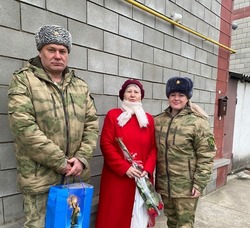 Белгородские росгвардейцы навестили семьи погибших сослуживцев