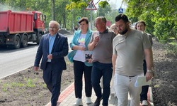 Представители общественности оценили качество проводимых ремонтных работ на улице Лазарева
