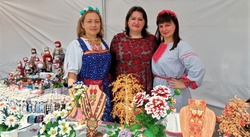 Губкинские мастерицы стали участниками фестиваля «Деревня – душа России»