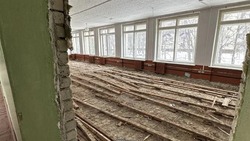 Минстрой рассказал о начале капитального ремонта Губкинской школы