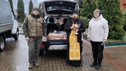 Губкинцы отправили гуманитарную помощь нашим защитникам