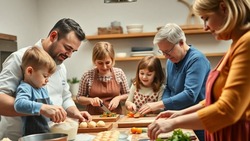 Участники семейных кулинарных мастер-классов могут раскрыть свой потенциал 