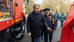 Губкинские огнеборцы получили новую пожарную автоцистерну