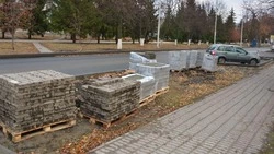 В Губкине проводится ремонт  автодороги на улице Лазарева 