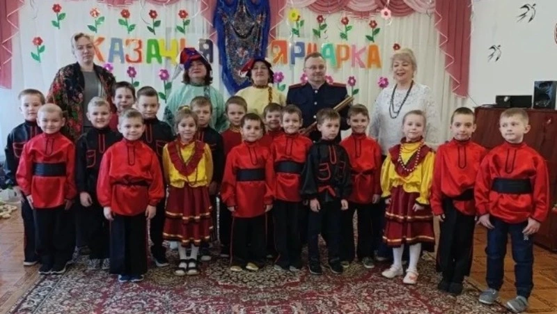 Губкинские дети посетили увлекательное мероприятие «Славься, казачество!»