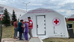 Свыше 830 переселенцев получили помощь в белгородском мобильном пункте Российского Красного Креста