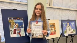 Ученица Губкинской художественной школы стала лауреатом международного конкурса