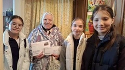 Акция «Открытка ветерану» стартовала в Губкинской школе