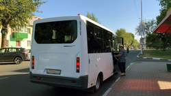 Пассажирка автобуса в Губкине получила травму