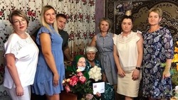 Губкинский ветеран Анастасия Алексеевна Лужкова отметила 100-летний юбилей 