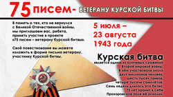 Школьники Губкина напишут письма ветеранам Курской битвы