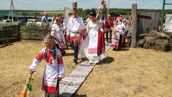 Две обрядовые свадьбы прошли в Белгородской области