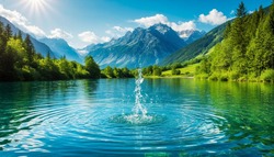 Вода источник жизни на земле – пейте на здоровье!