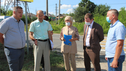 Группа общественного контроля проверила выполнение инициативных проектов в Губкине