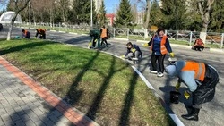 Весенняя уборка в Губкинском городском округе продолжается