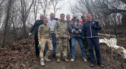Губкинские ветераны спецоперации навели порядок на участке своего боевого товарища