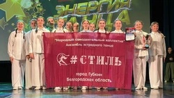 Губкинский хореографический коллектив завоевал шесть медалей на Всероссийском фестивале в Туле