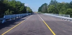 Ремонт моста через суходол завершён в Губкинском городском округе
